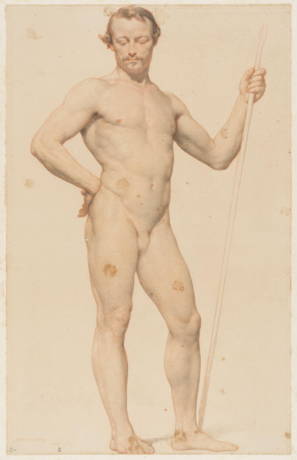 Academy Study, William Mulready, 1805-1862