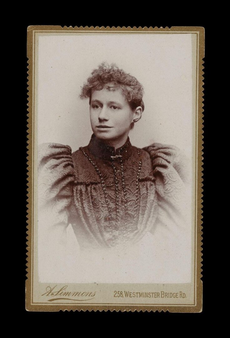 A portrait of a woman image