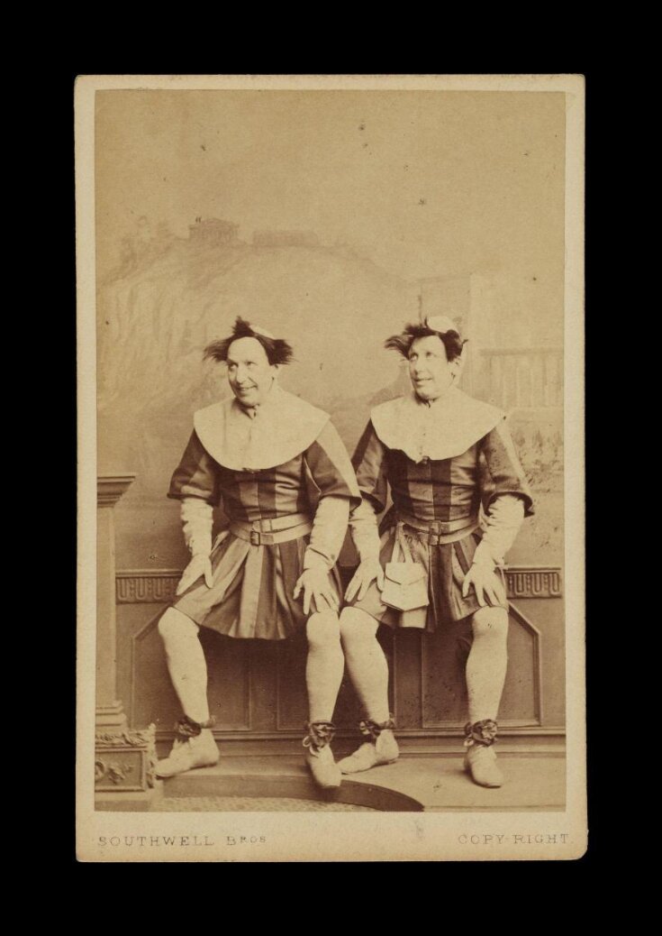 A portrait of the Webb Brothers as 'The two Dromino' top image