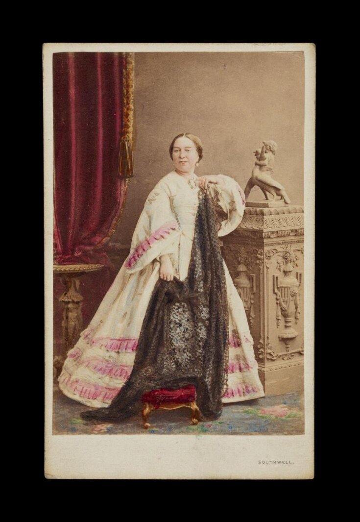 A portrait of 'Miss Louisa Pyne' top image