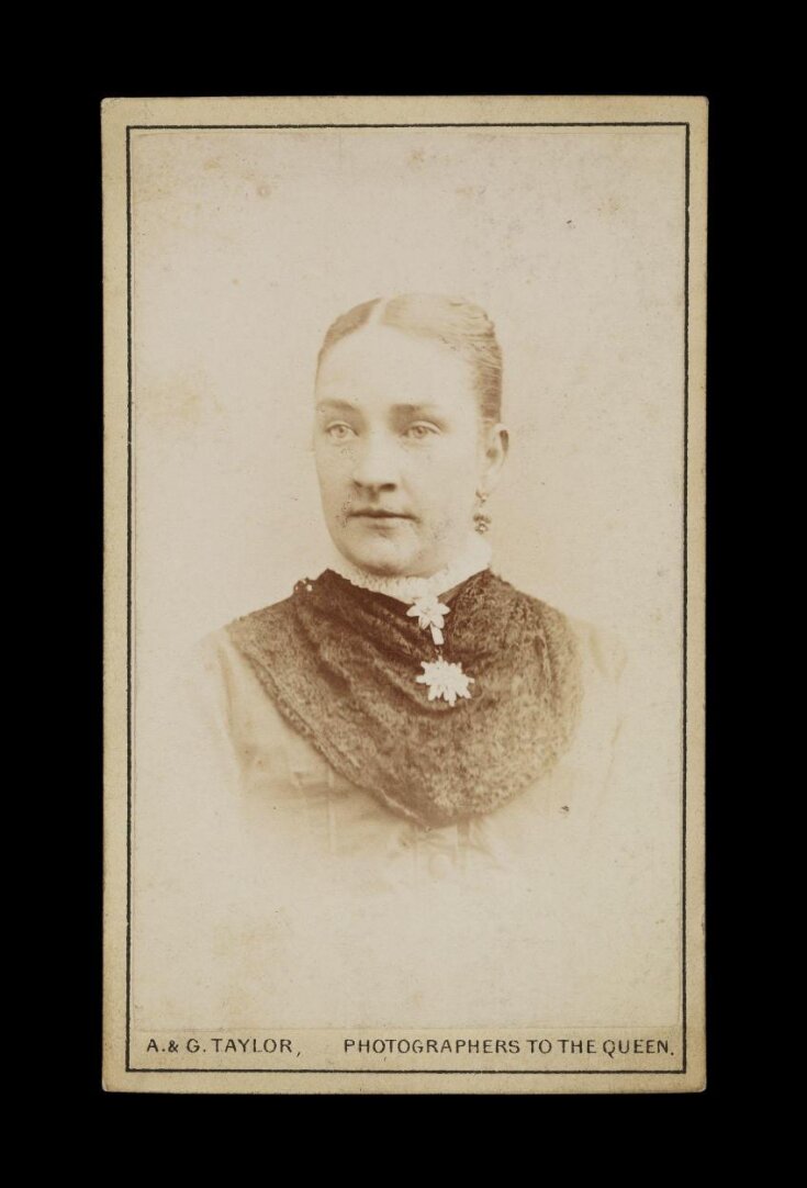 A portrait of a woman top image