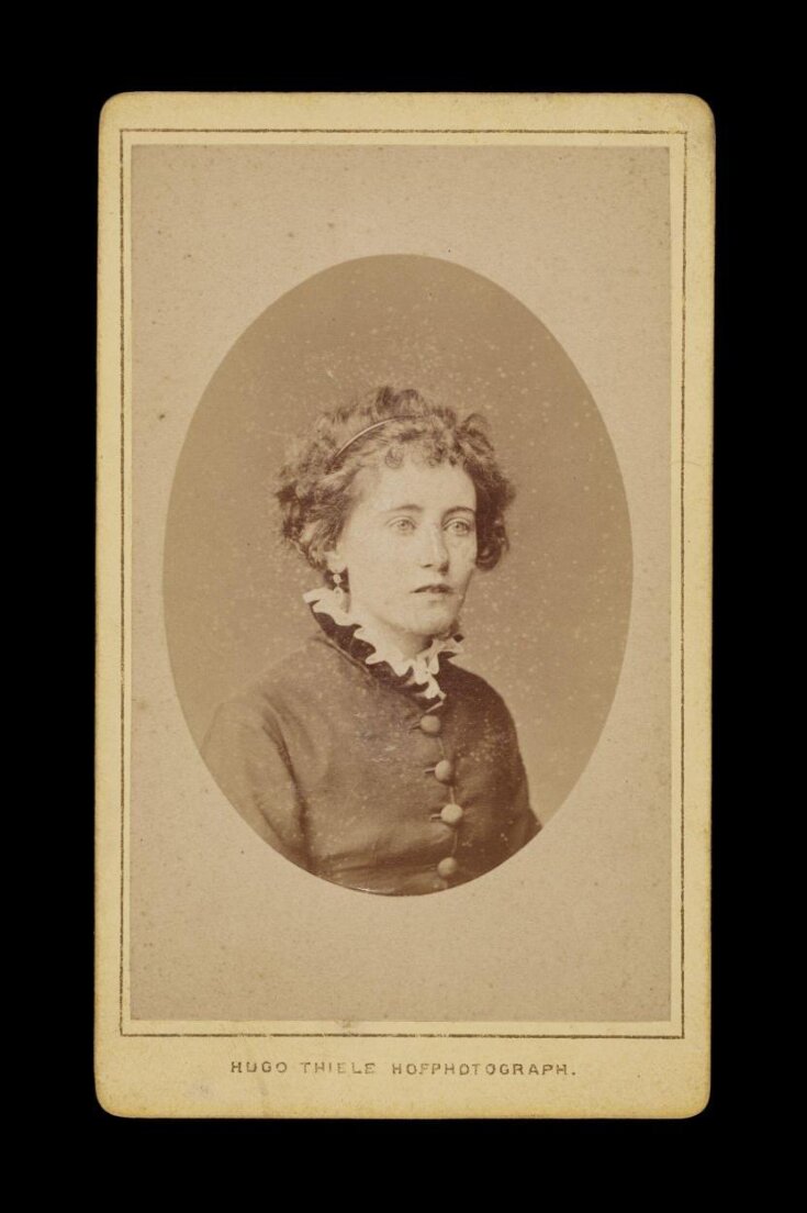 A portrait of a woman top image