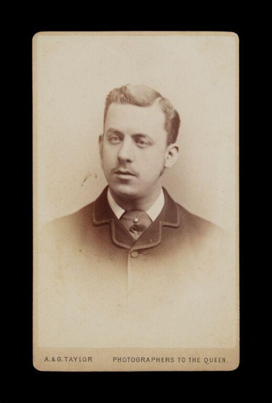 A. & G. Taylor, A portrait of a man