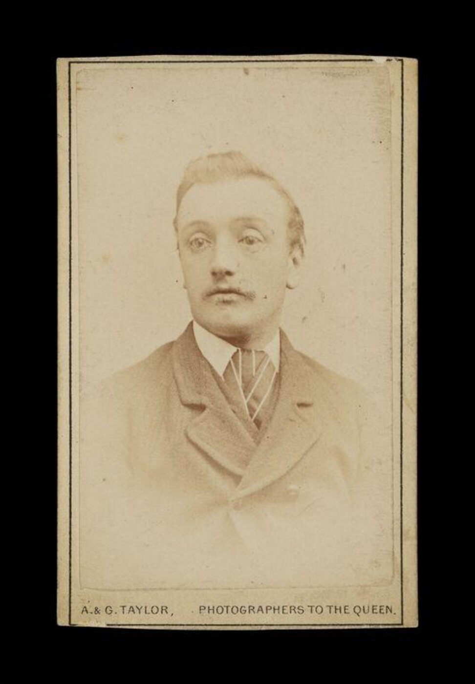 A. & G. Taylor, A portrait of a man