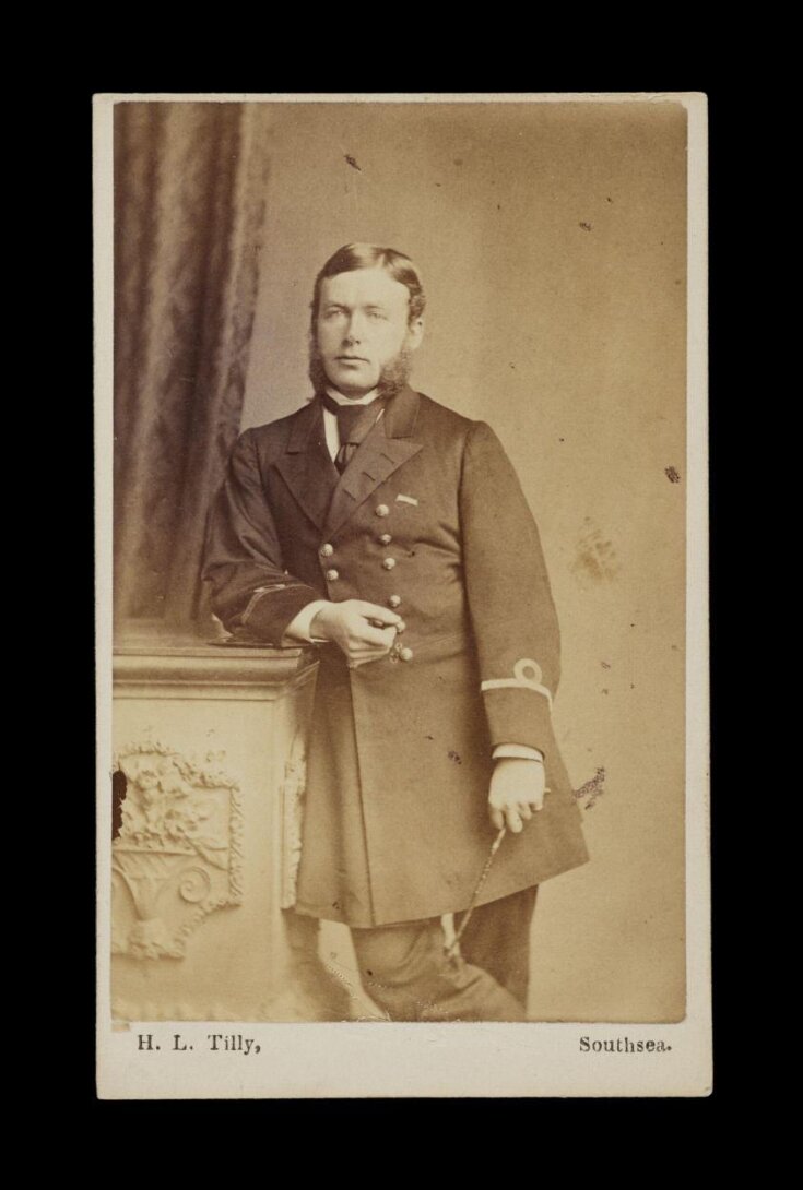 A portrait of a man 'L. F. Tully RN, HMS Crocodile' top image