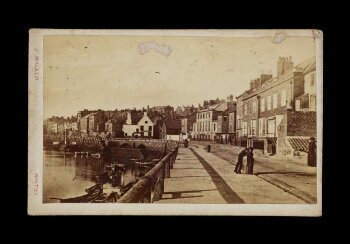 A photograph of Whitby