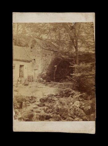 A photograph of a water mill in Yorkshire