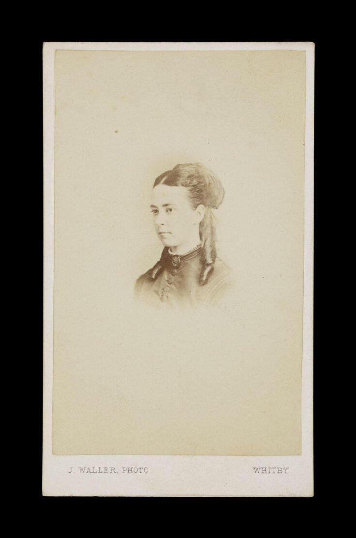A portrait of a woman 'Fanny Chapman (Mrs J. Chapman)' top image