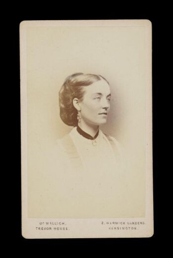 A portrait of a woman 'Hon. G. Vesey'