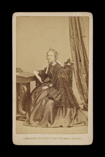 A portrait of a woman 'Mrs Mercer'