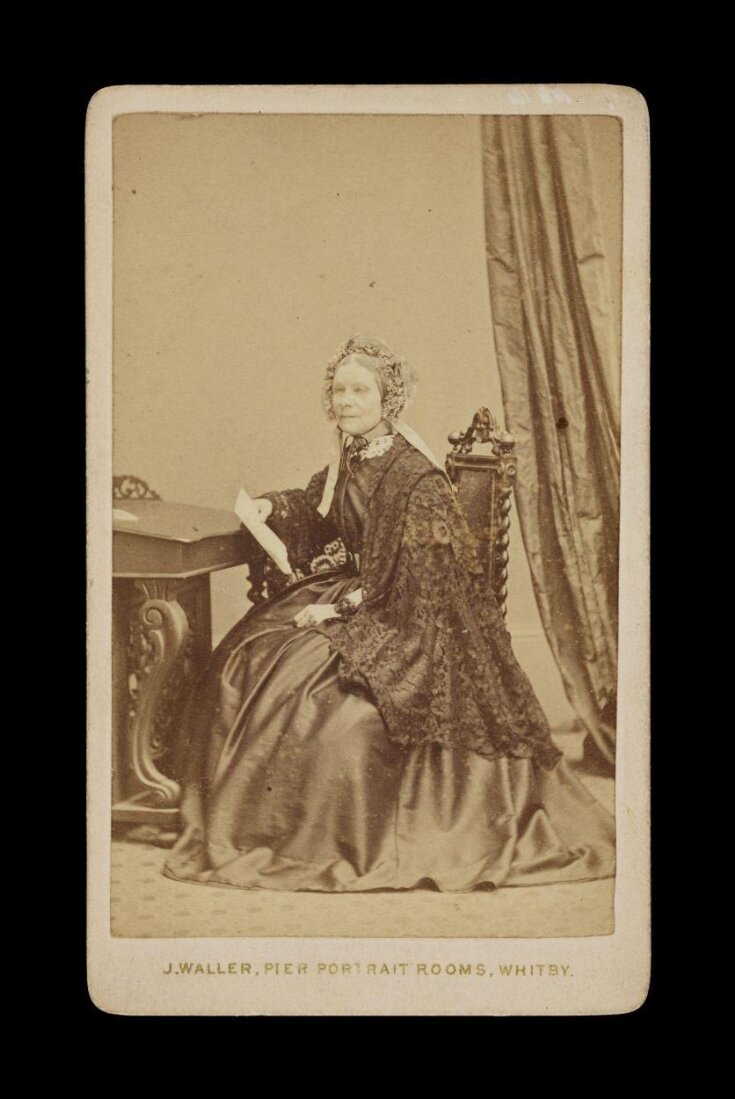 A portrait of a woman 'Mrs Mercer' image