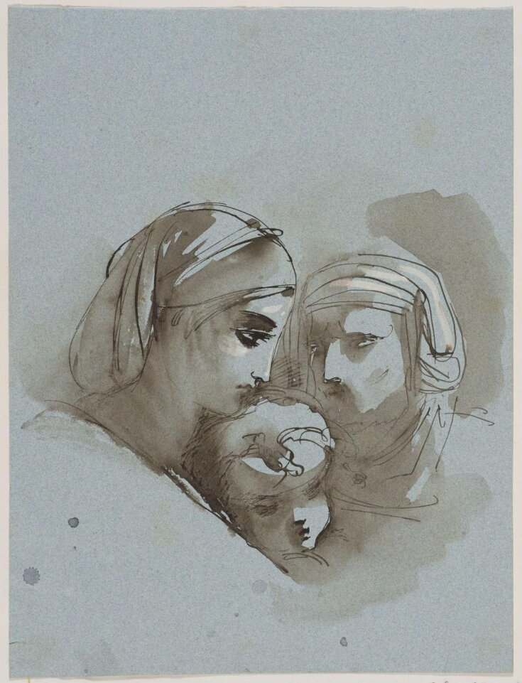 Album of loose drawings and sketches Louisa Anne, Marchioness of