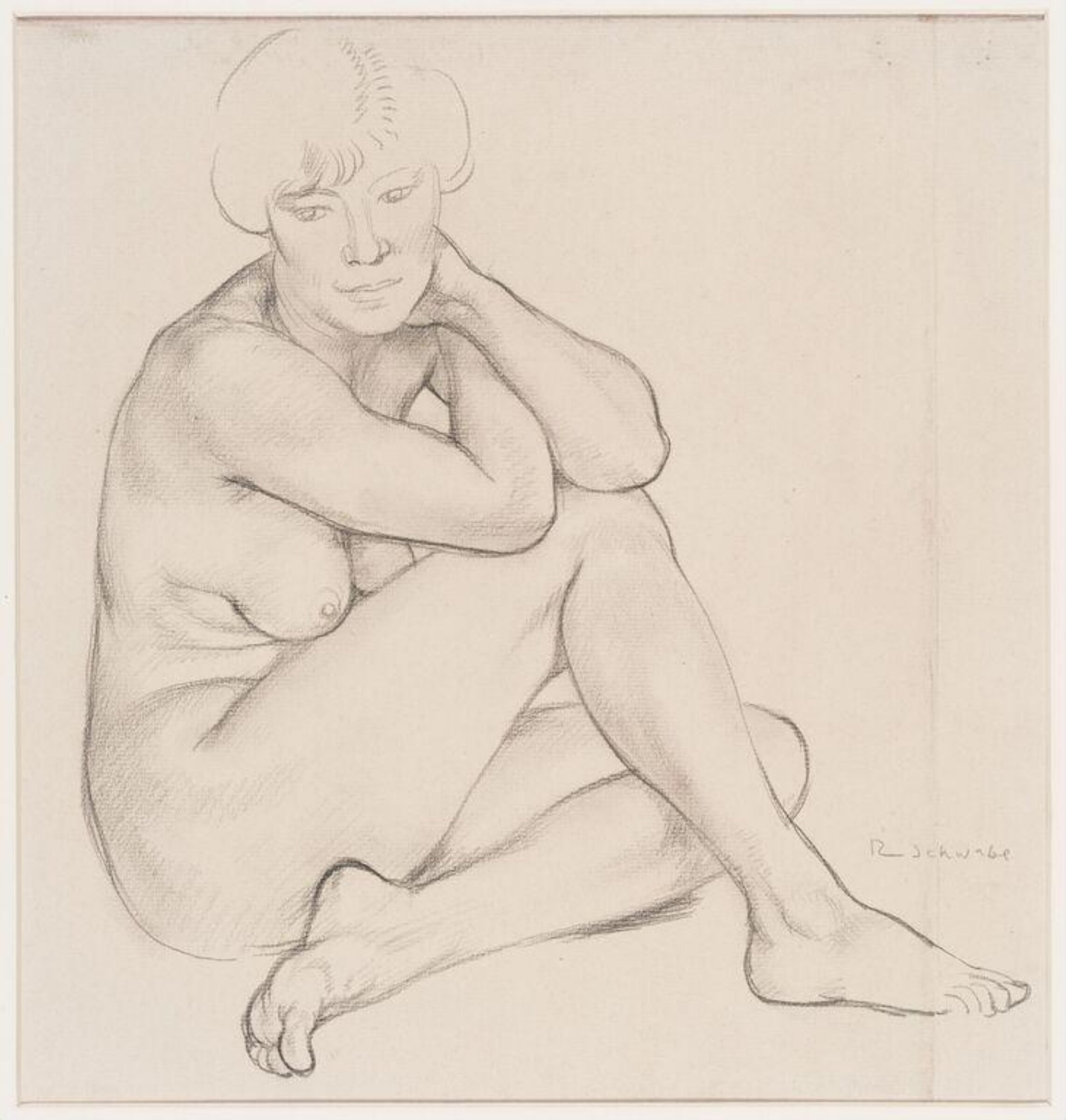 Life Study, Randolph Schwabe