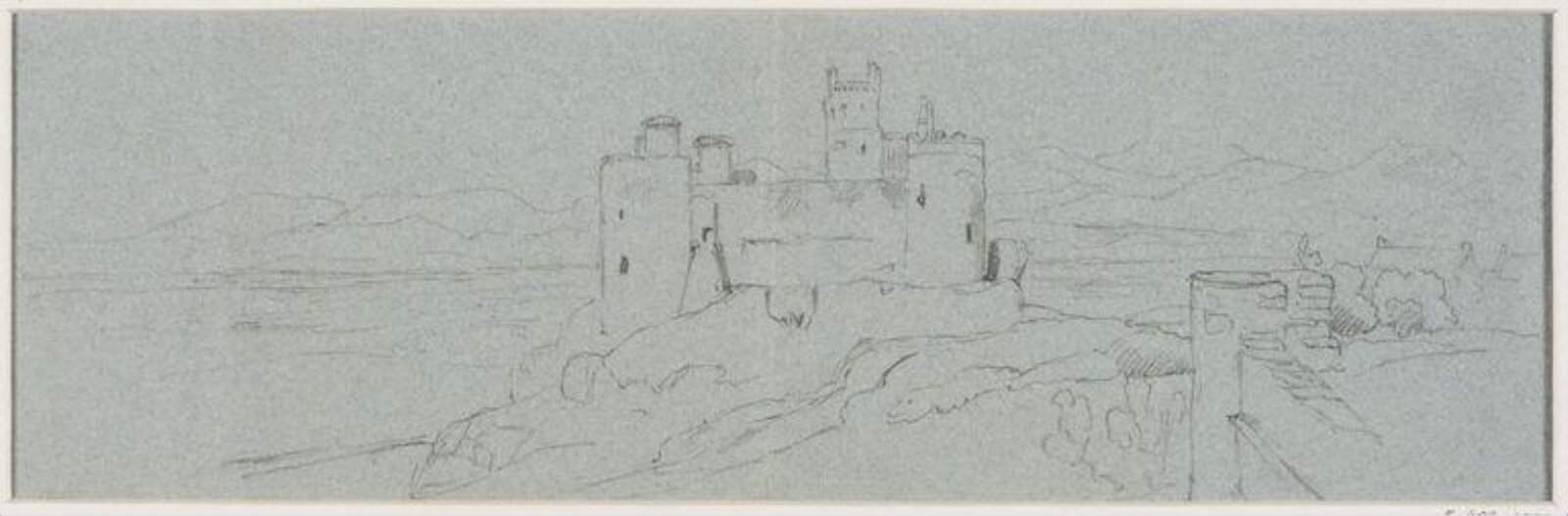 Drawing, James Stark, mid 19th century