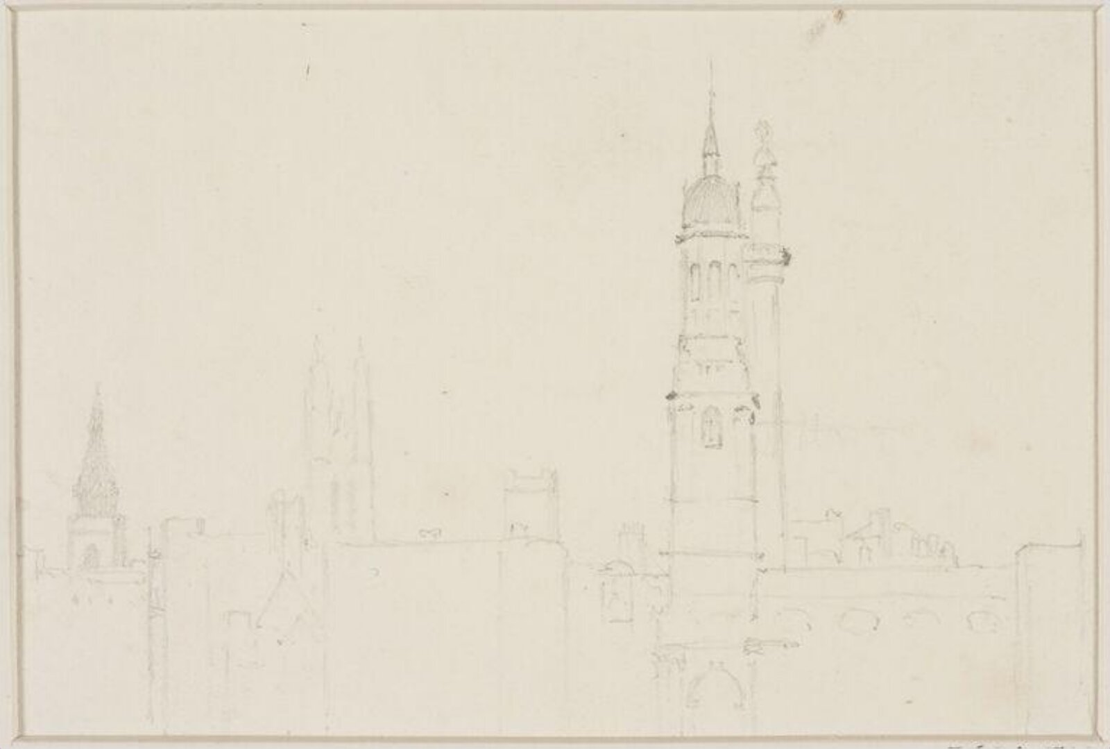 Drawing, James Stark, mid 19th century