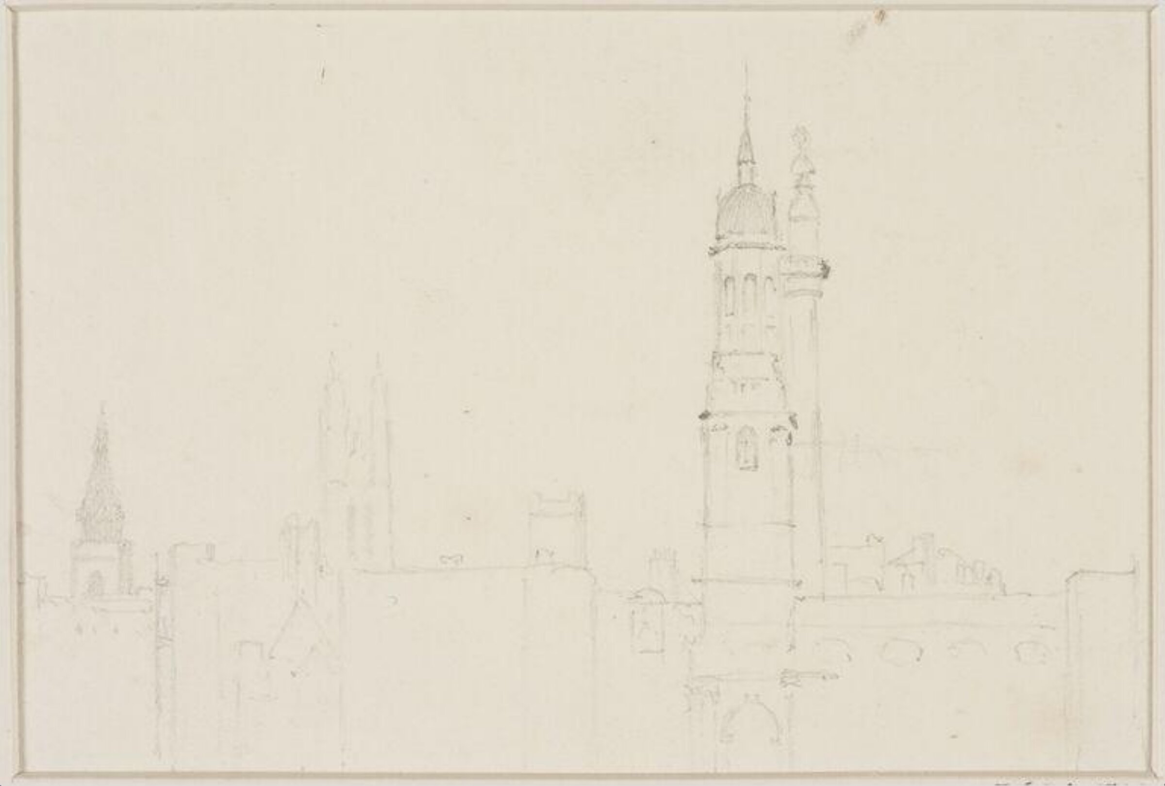Drawing, James Stark, mid 19th century