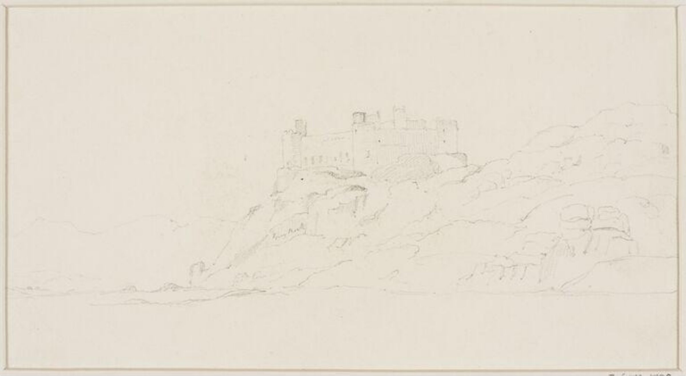 Drawing, James Stark, mid 19th century