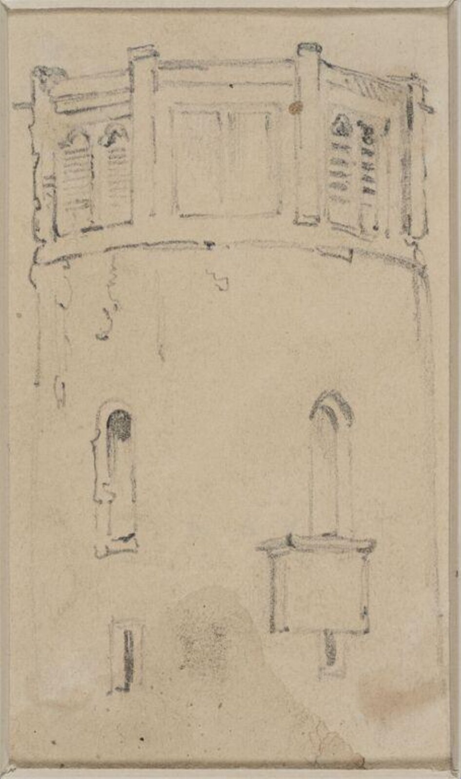 Drawing, James Stark, mid 19th century