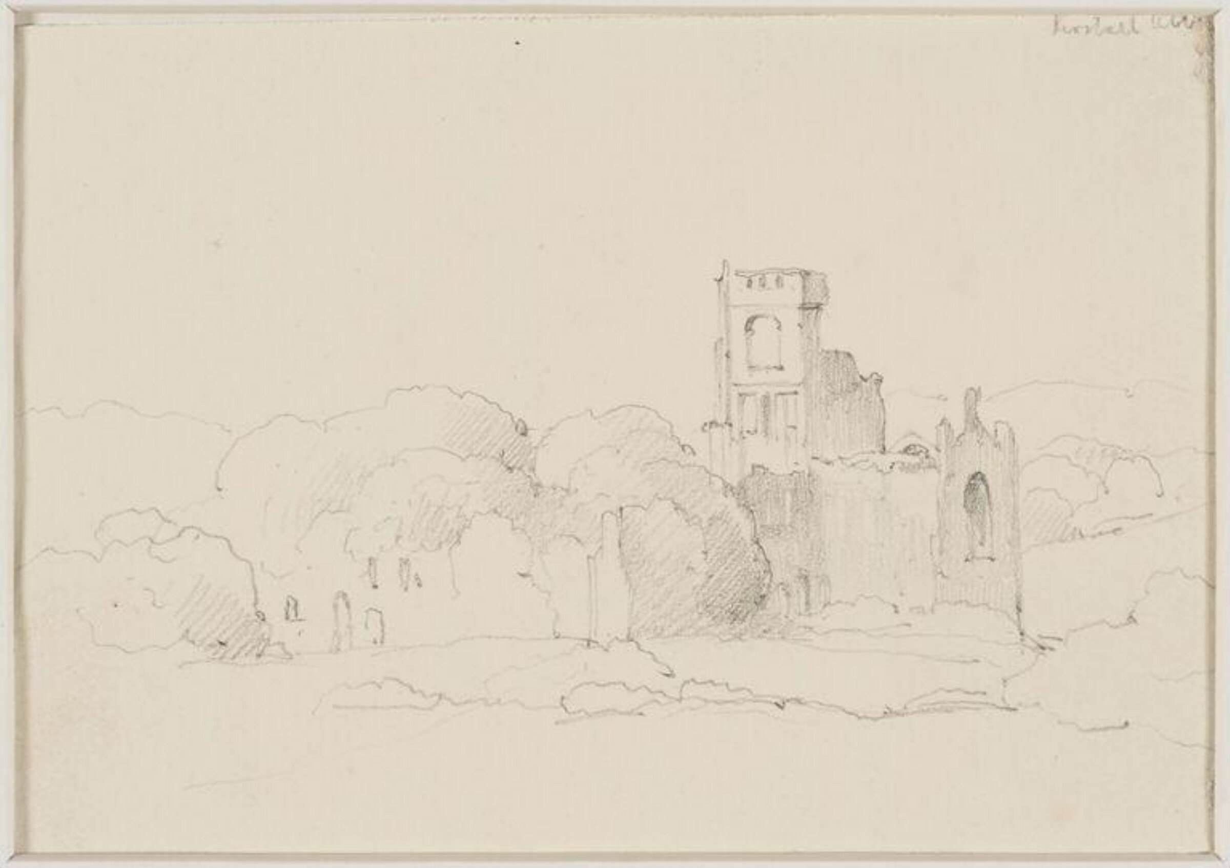 Drawing, James Stark, mid 19th century