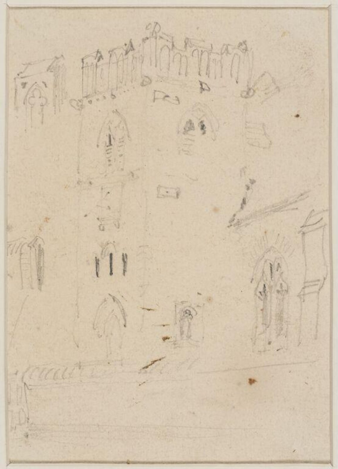 Drawing, James Stark, mid 19th century