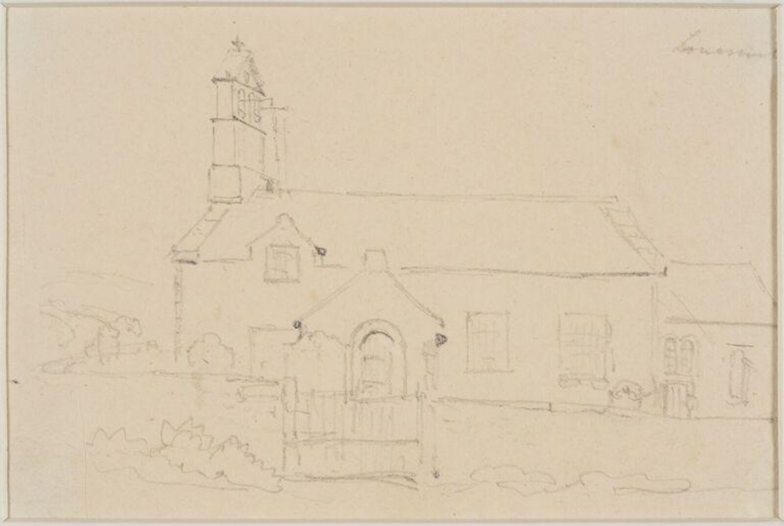 Drawing, James Stark, mid 19th century