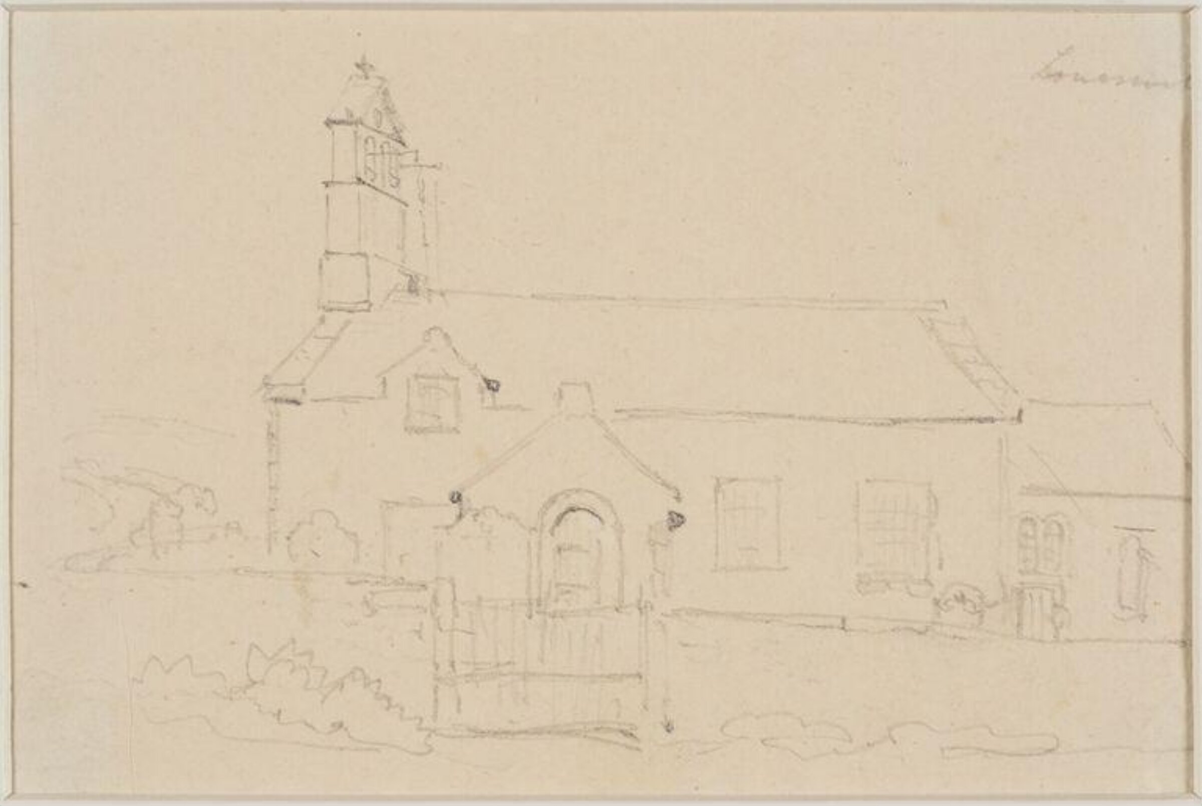 Drawing, James Stark, mid 19th century