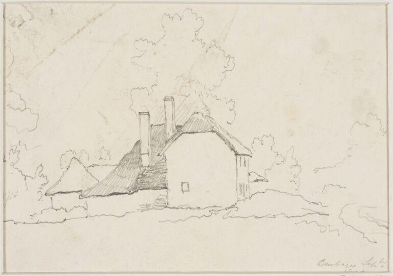 Drawing, James Stark, mid 19th century