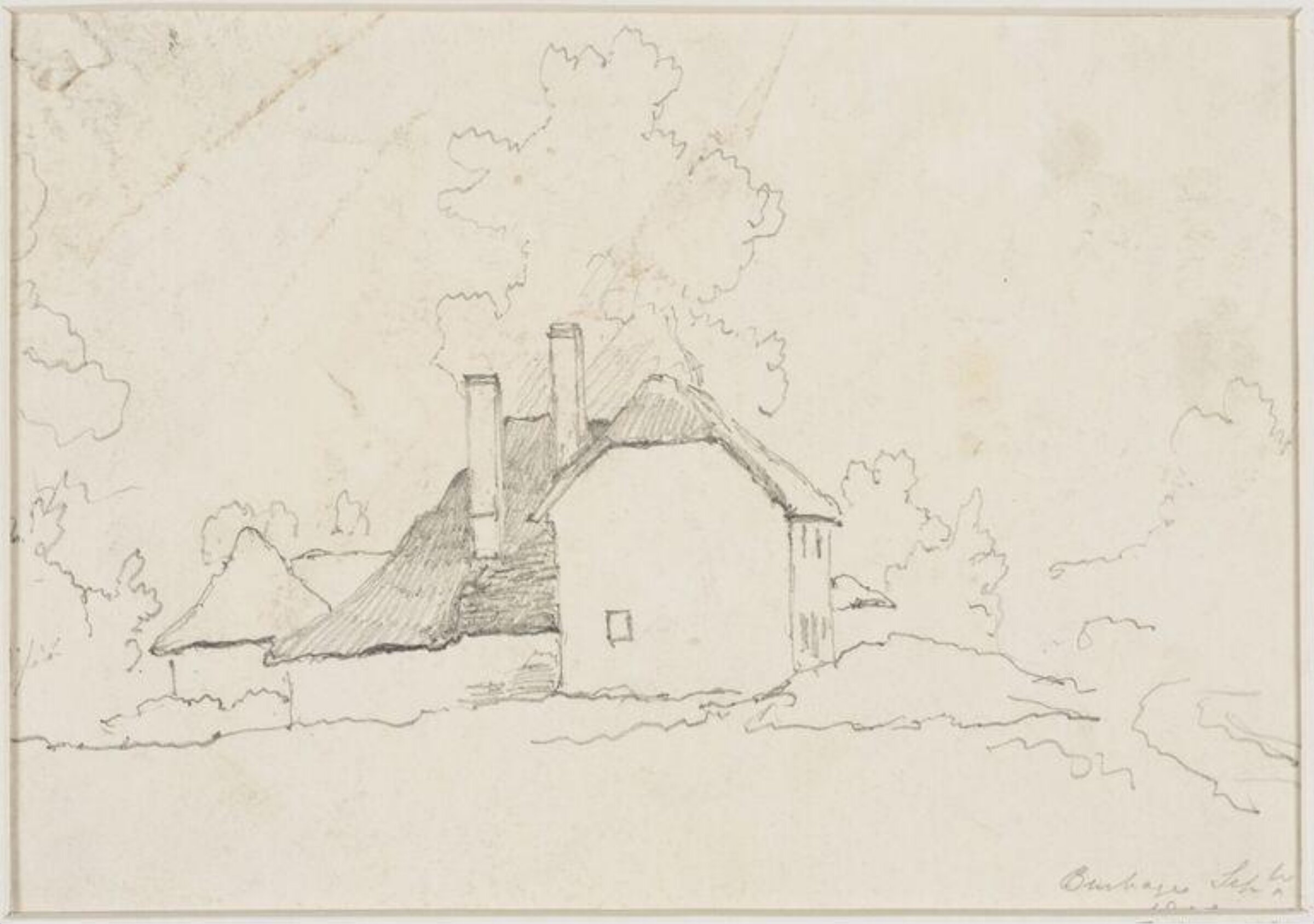Drawing, James Stark, mid 19th century