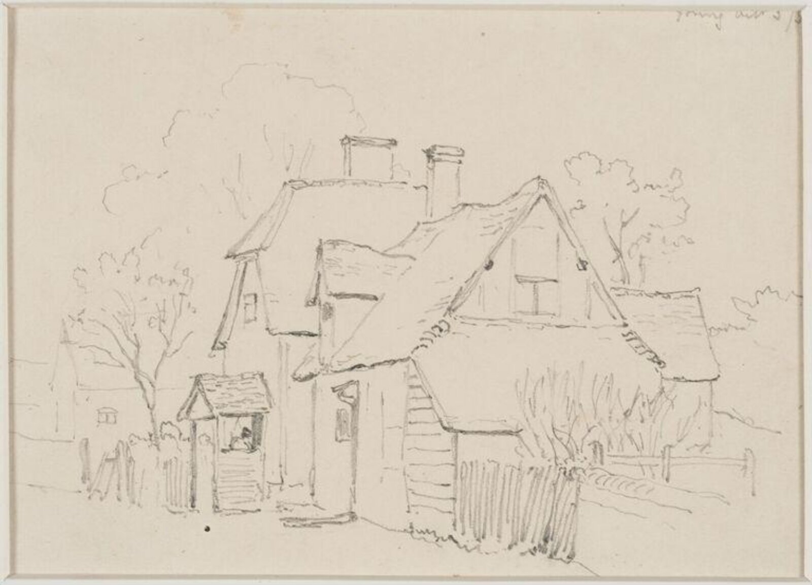 Drawing, James Stark, mid 19th century