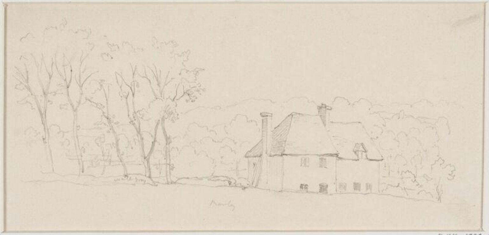 Drawing, James Stark, mid 19th century