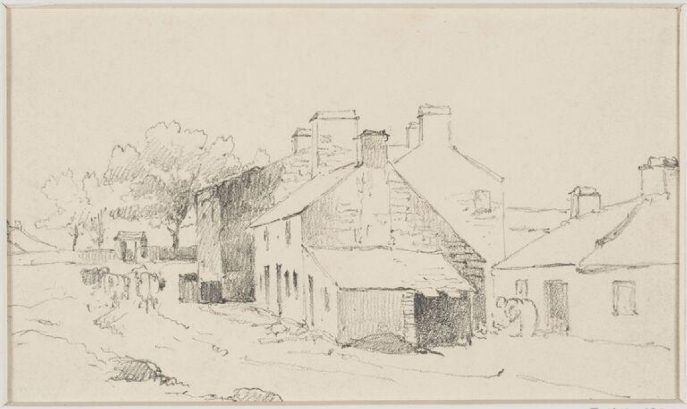 Drawing, James Stark, mid 19th century