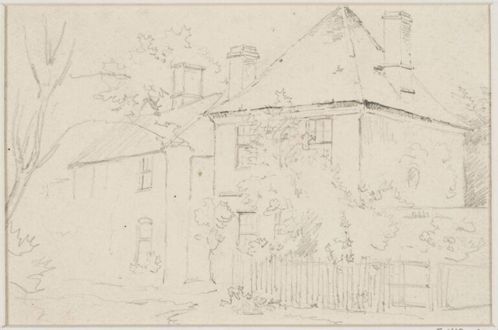 Drawing, James Stark, mid 19th century