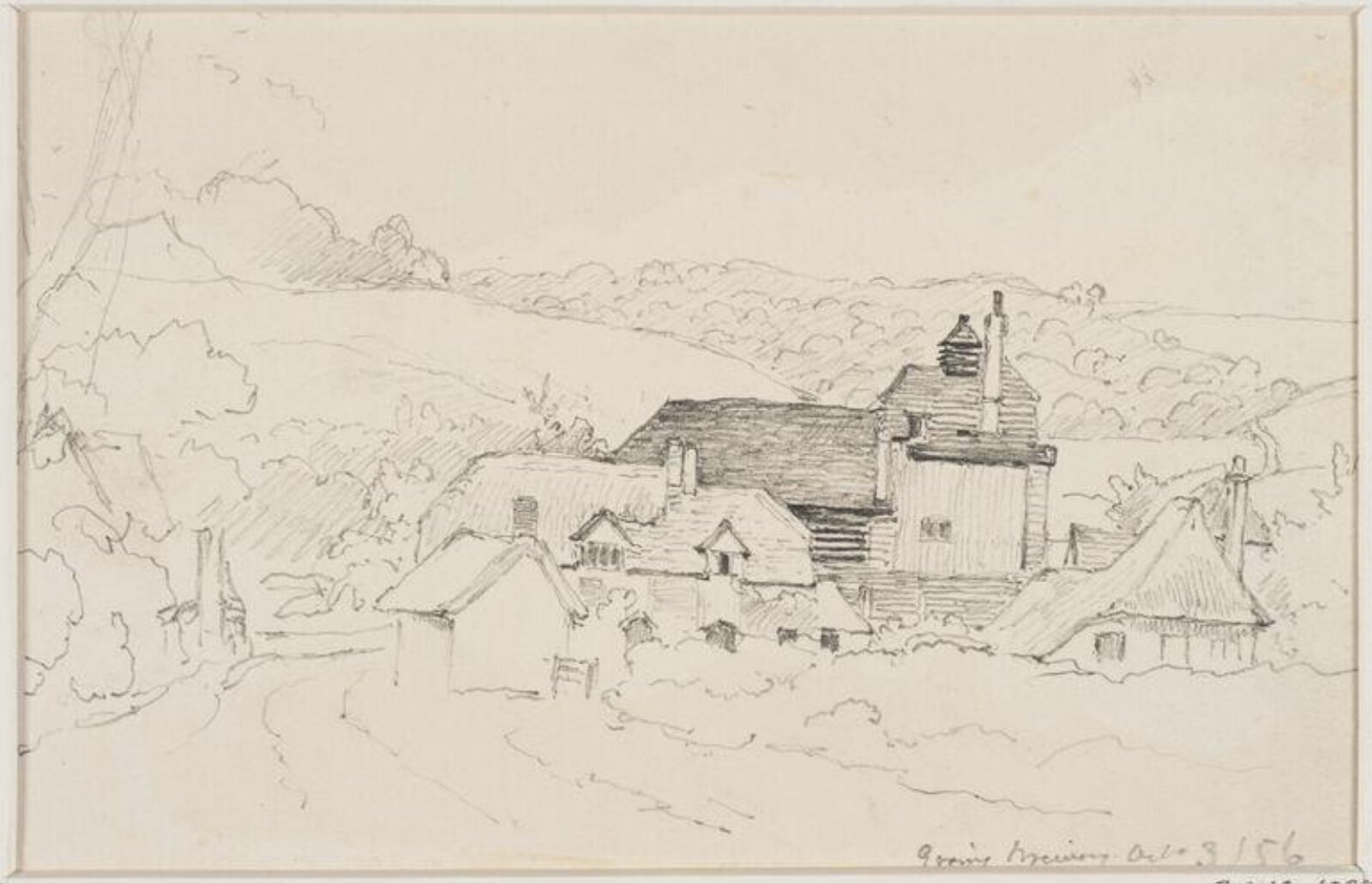 Drawing, James Stark, October 1856