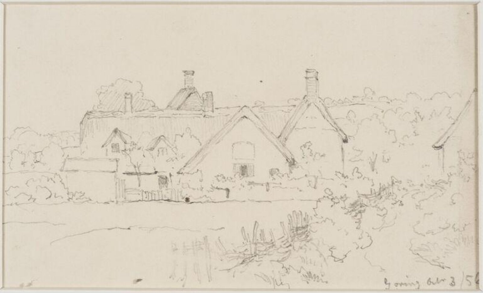 Drawing, James Stark, mid 19th century