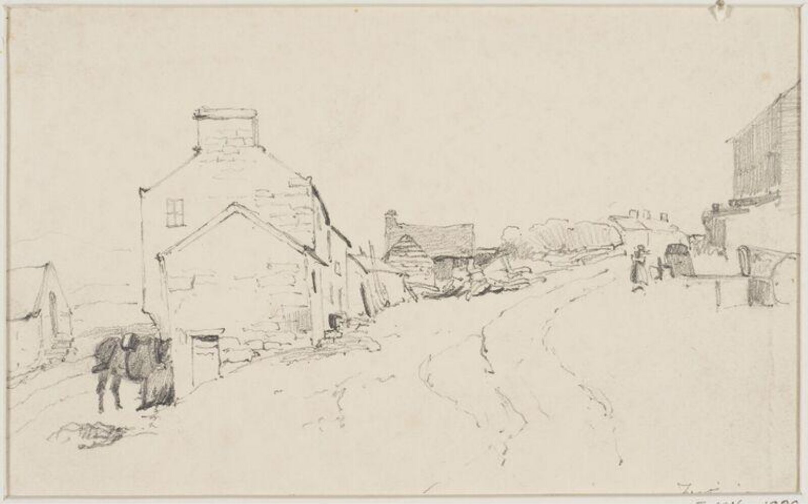 Drawing, James Stark, mid 19th century
