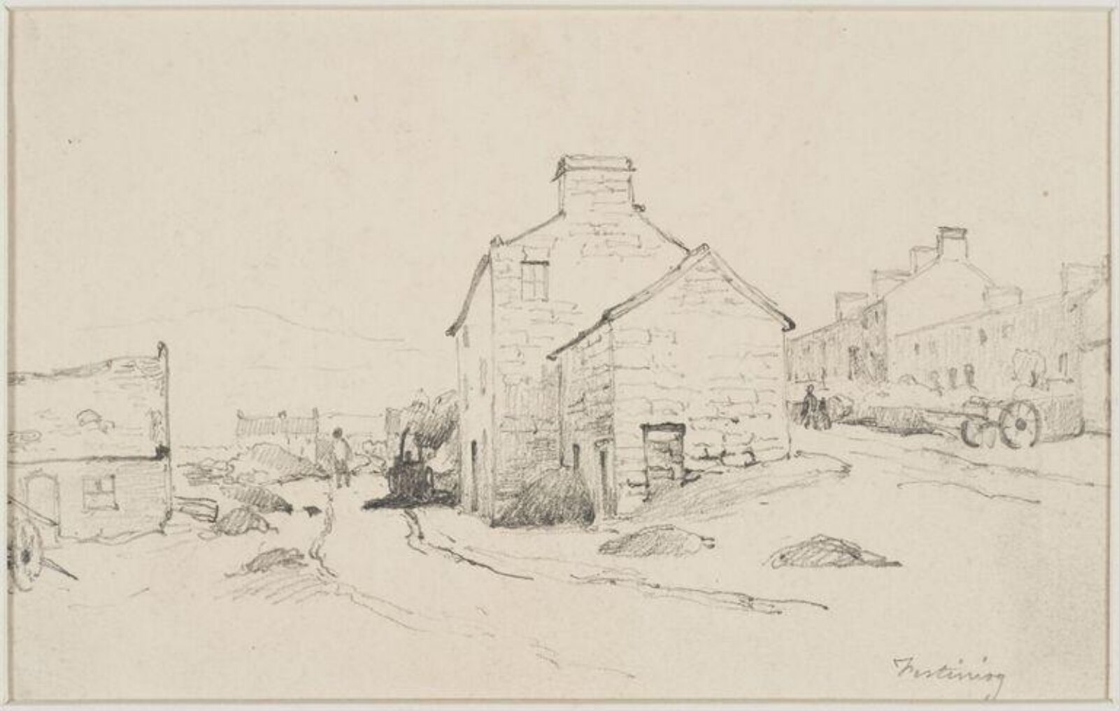 Drawing, James Stark, mid 19th century