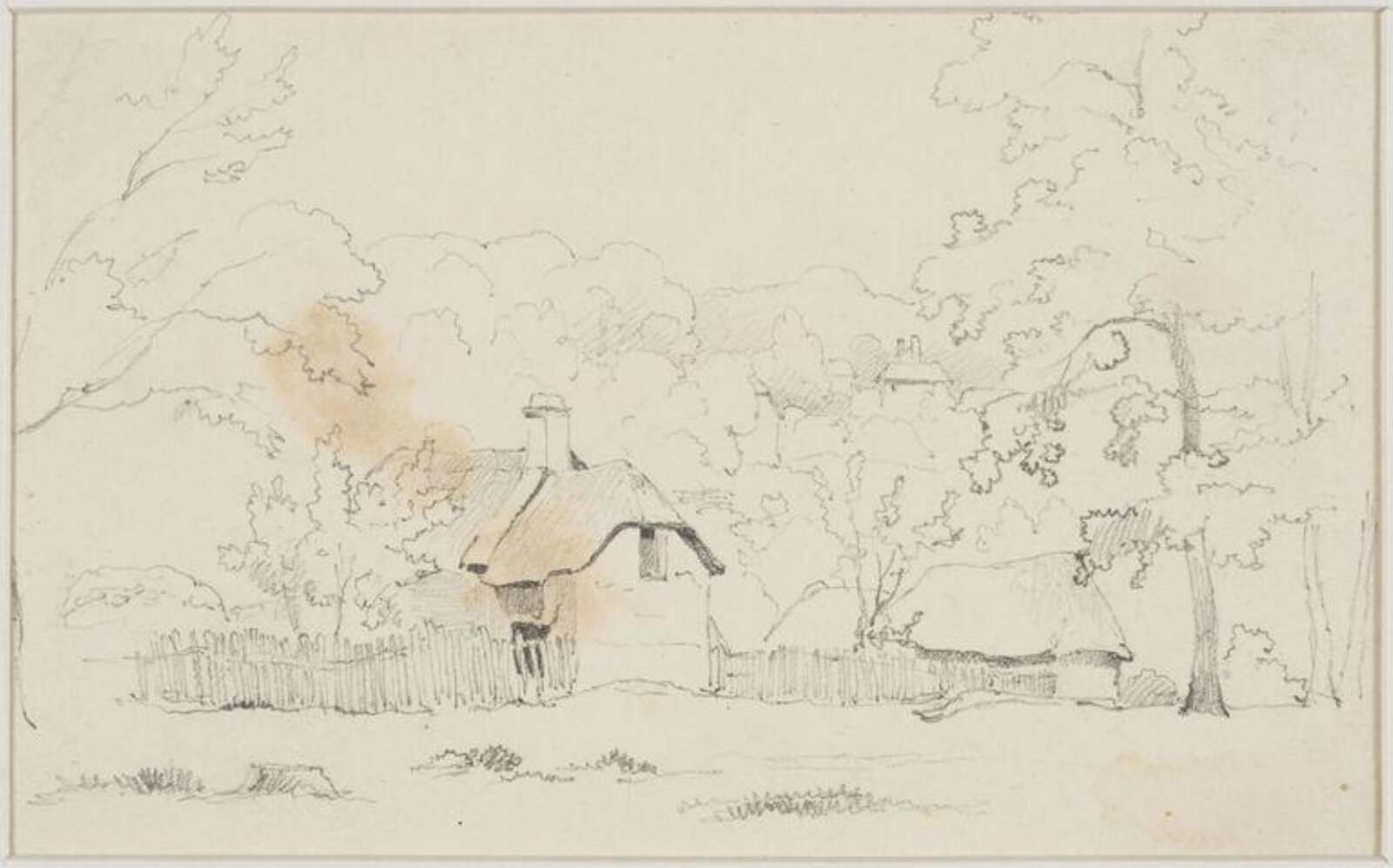 Drawing, James Stark, mid 19th century