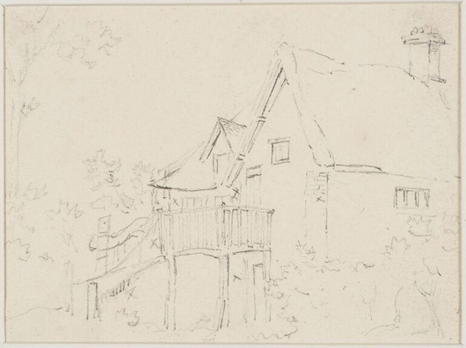 Drawing, James Stark, mid 19th century