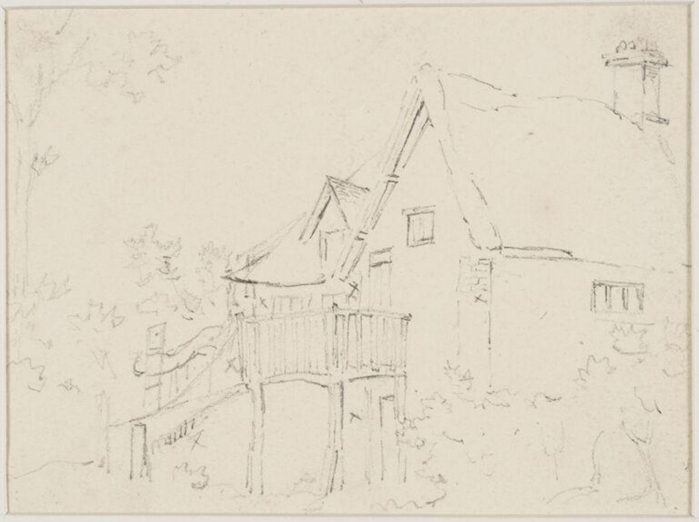 Drawing, James Stark, mid 19th century