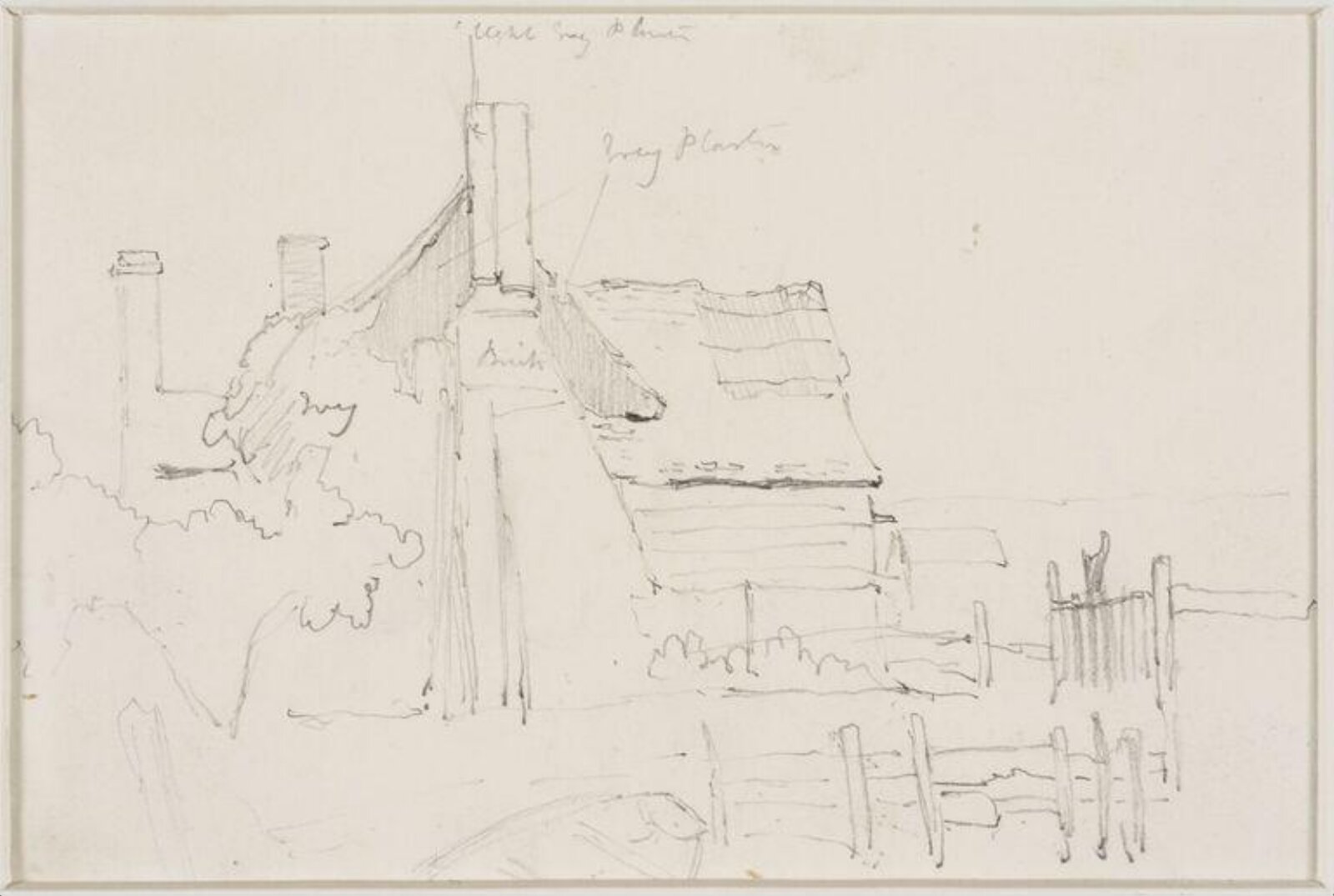 Drawing, James Stark, mid 19th century