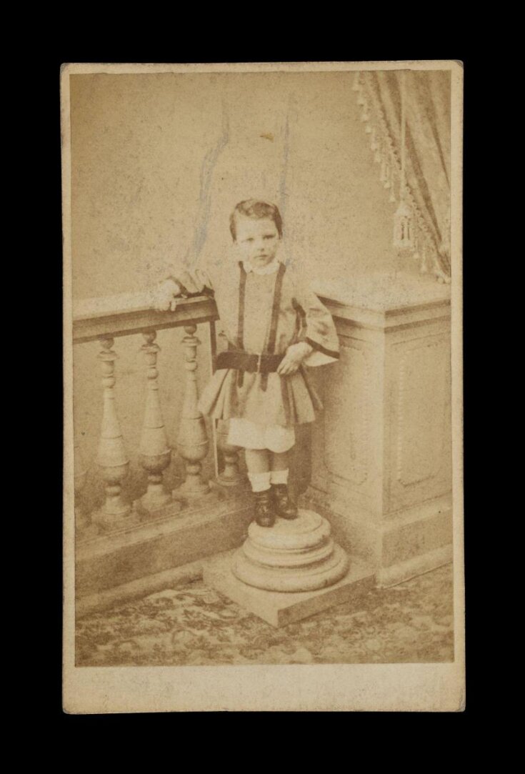 A portrait of a young boy image