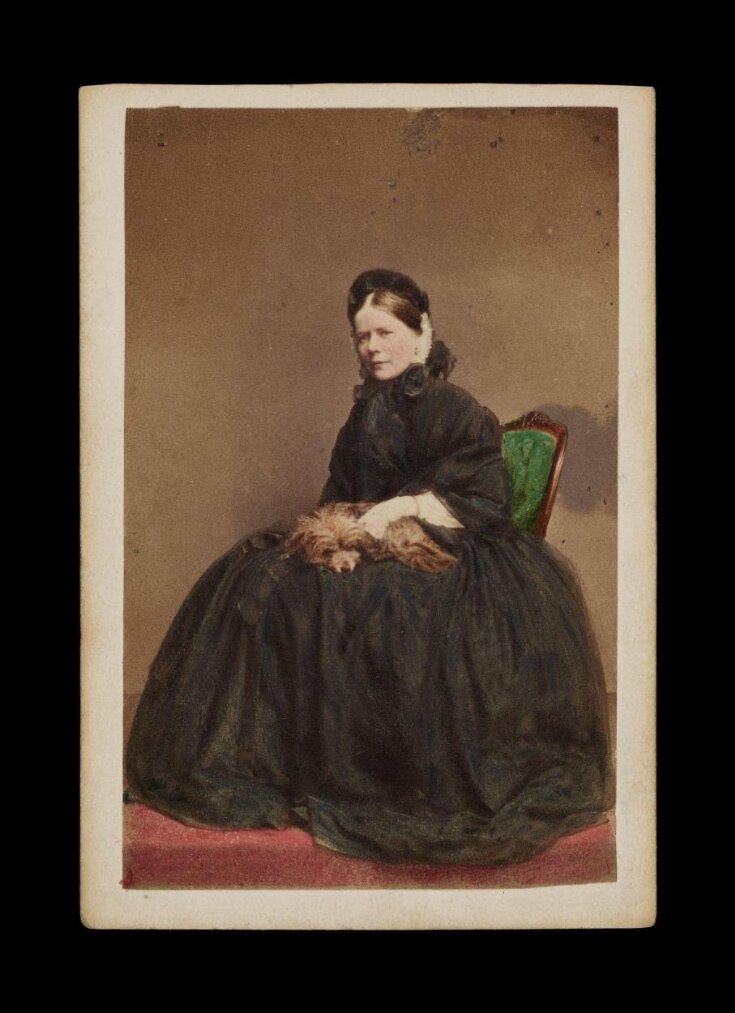 A portrait of a woman 'A. Peel' image