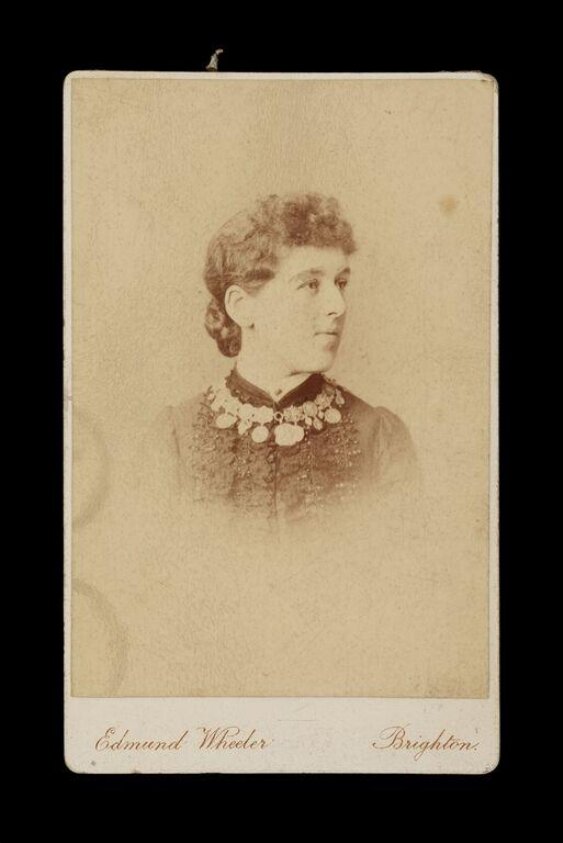 A portrait of a woman 'A. M. Mercer' (1860-1869) by Steve Wheeler