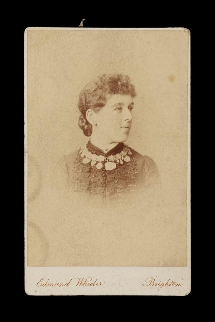 A portrait of a woman 'A. M. Mercer' image