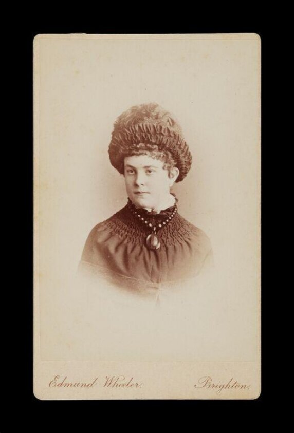 A portrait of 'Mrs Westmoreland' (1860-1869) by Steve Wheeler