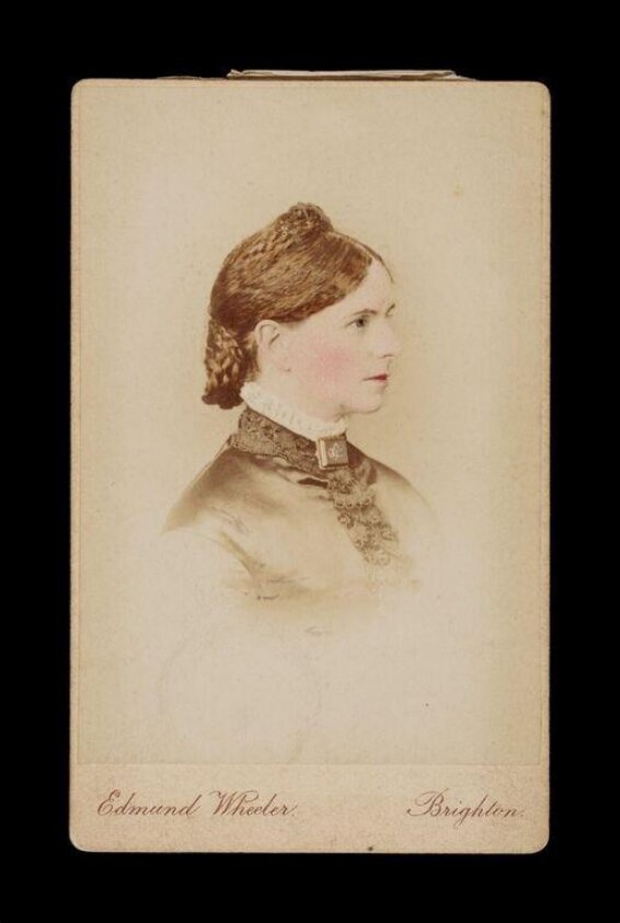 A portrait of a woman (1860-1869) by Steve Wheeler