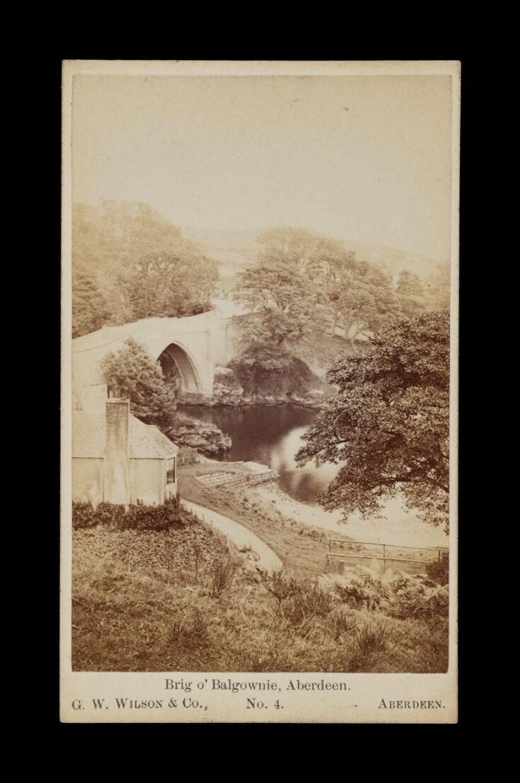 A photograph of 'Brig o' Balgownie, Aberdeen.' image