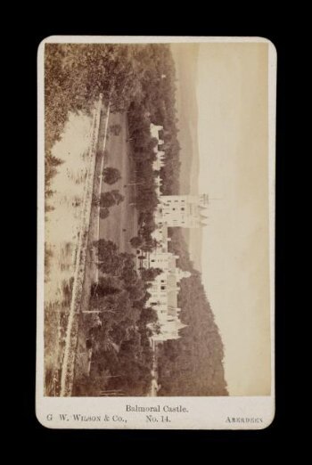 A photograph of 'Balmoral Castle'