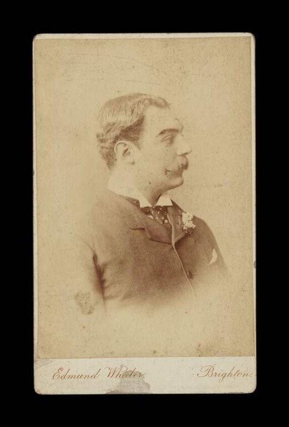 A portrait of 'George Mercer' (1860-1869) by Steve Wheeler