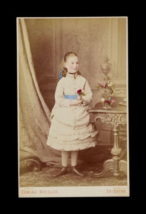 A portrait of 'Georgie Campbell' (21 April 1875) by Steve Wheeler